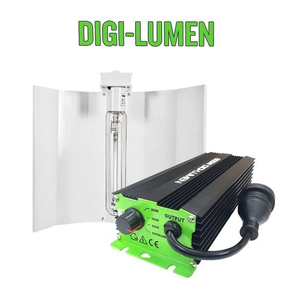 Digi-Pro 600W Digital Dimmable Super Lumens Ballast For MH HPS Grow Light 