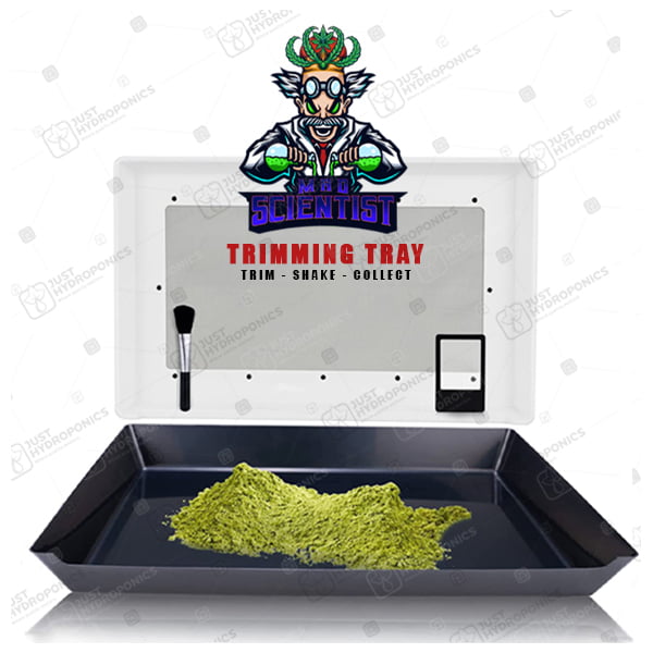Heavy Duty 2-In-1 Trimming Tray for Herbals Collecting, Dry Sift Screen Set  with